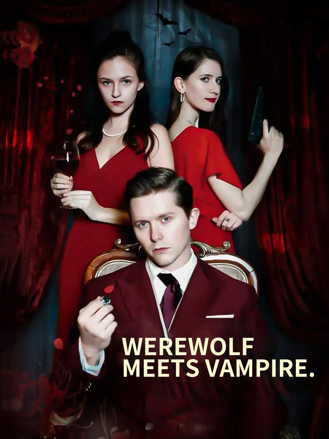 Pôster de Lobisomem Encontra Vampiro